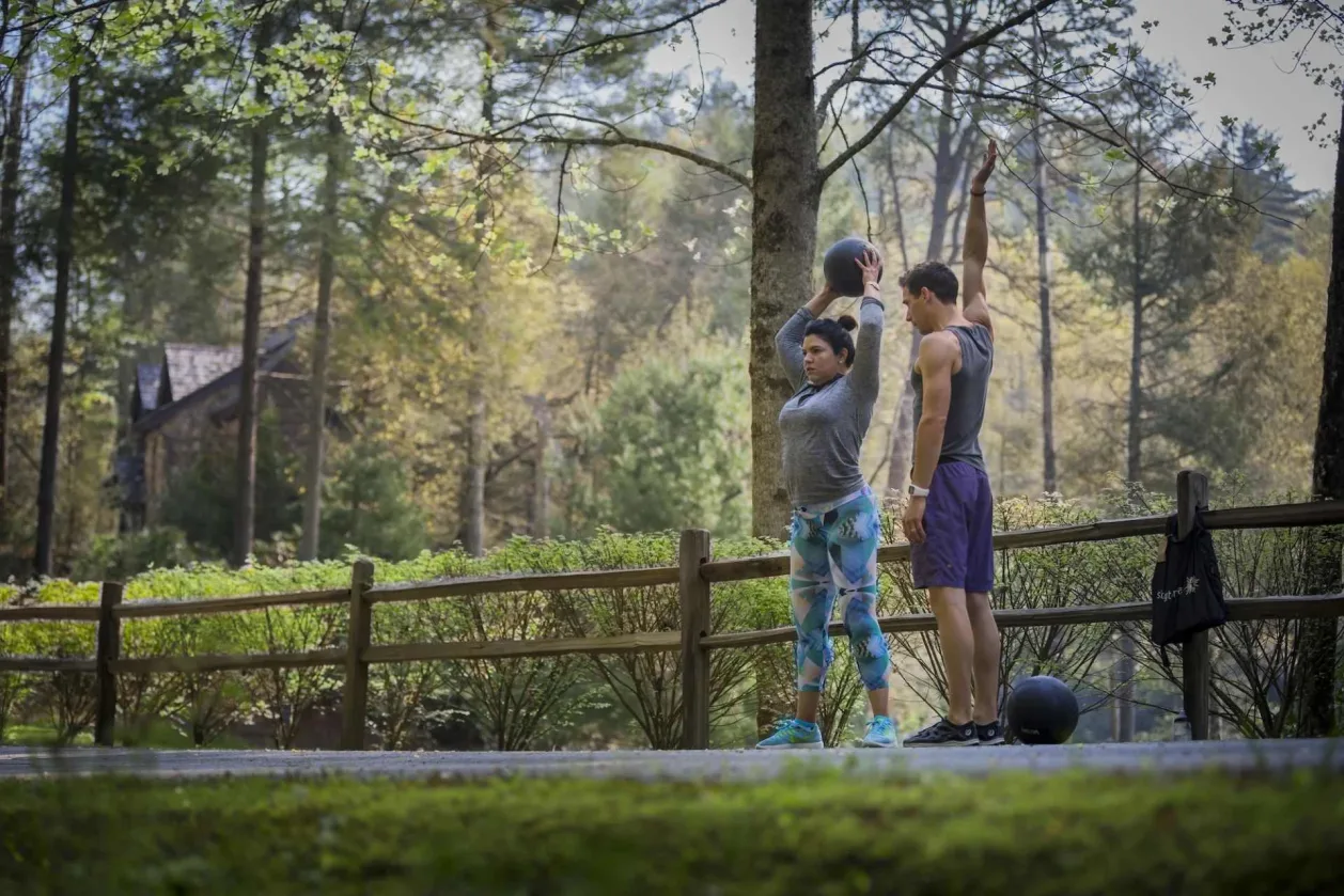 Skyterra Wellness class activities outdoor workouts